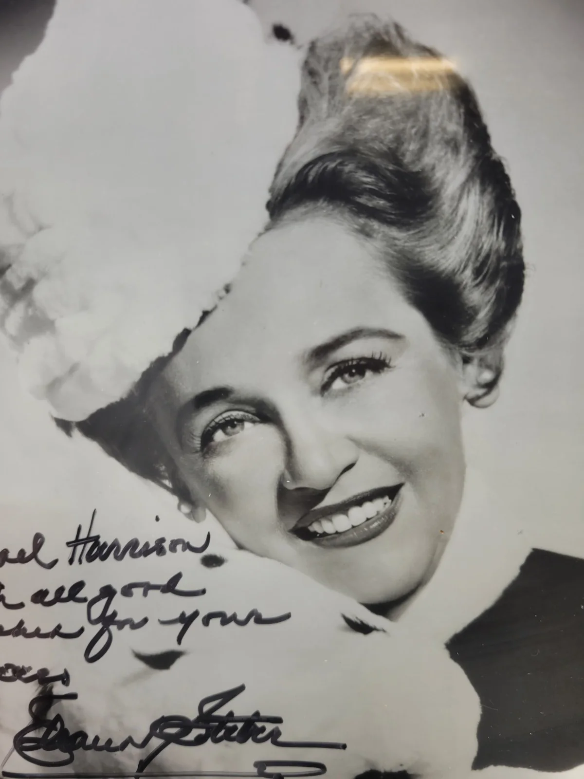 eleanor steber operatic soprano framed autographed photo, image 3