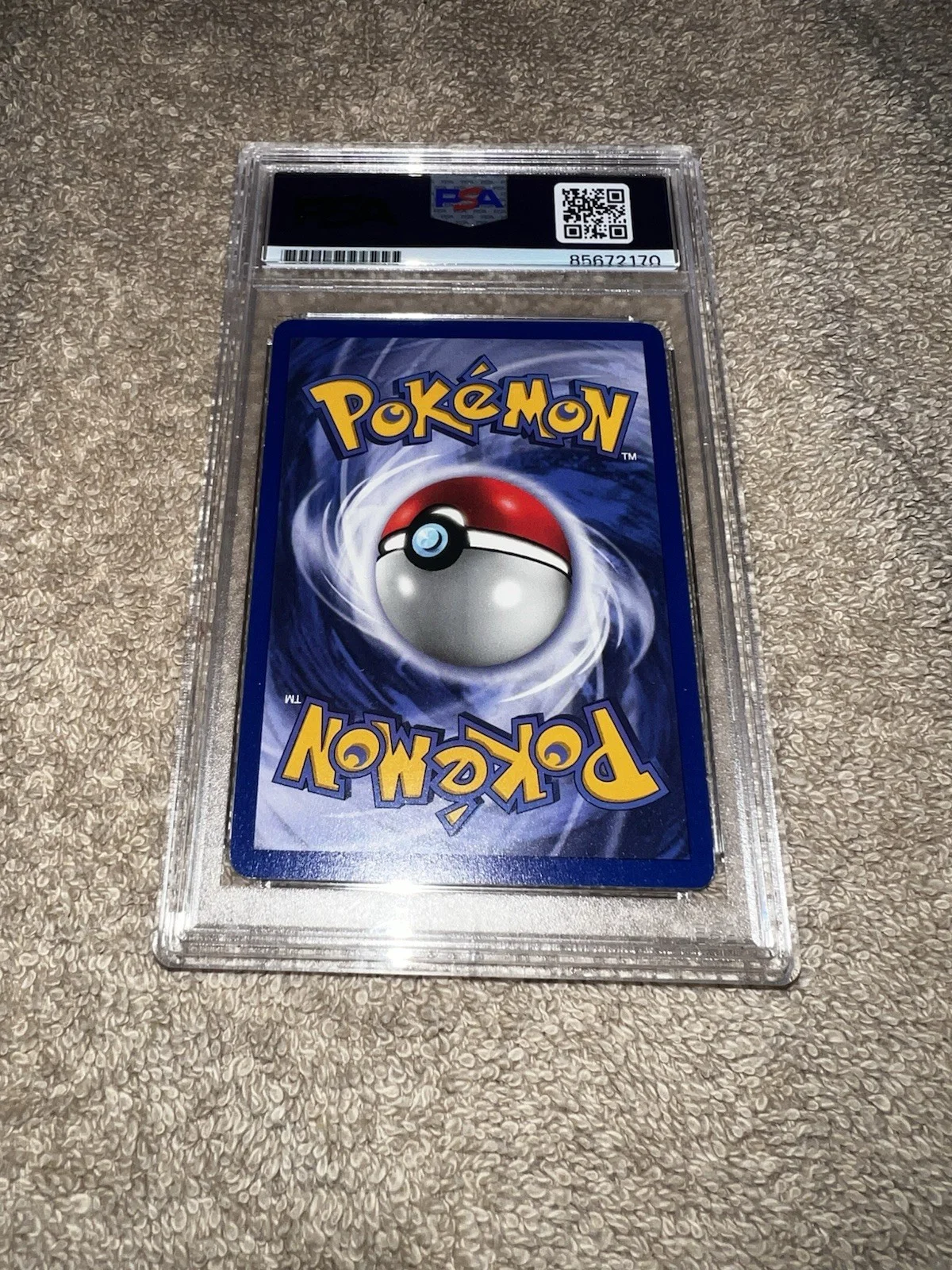 Steve Aoki Signed Official Pokemon Trading Card 56 Meowth PSA/DNA Auto 10, изображение 2