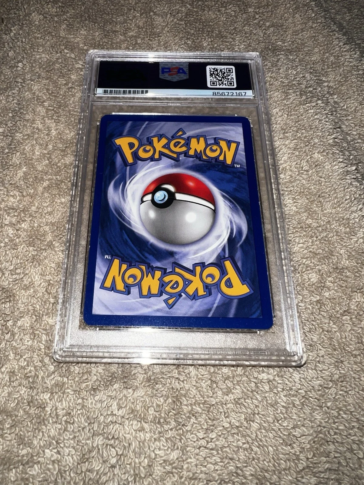 Steve Aoki Signed Official Pokemon Trading Card Jungle Pikachu PSA/DNA Auto 10, изображение 2