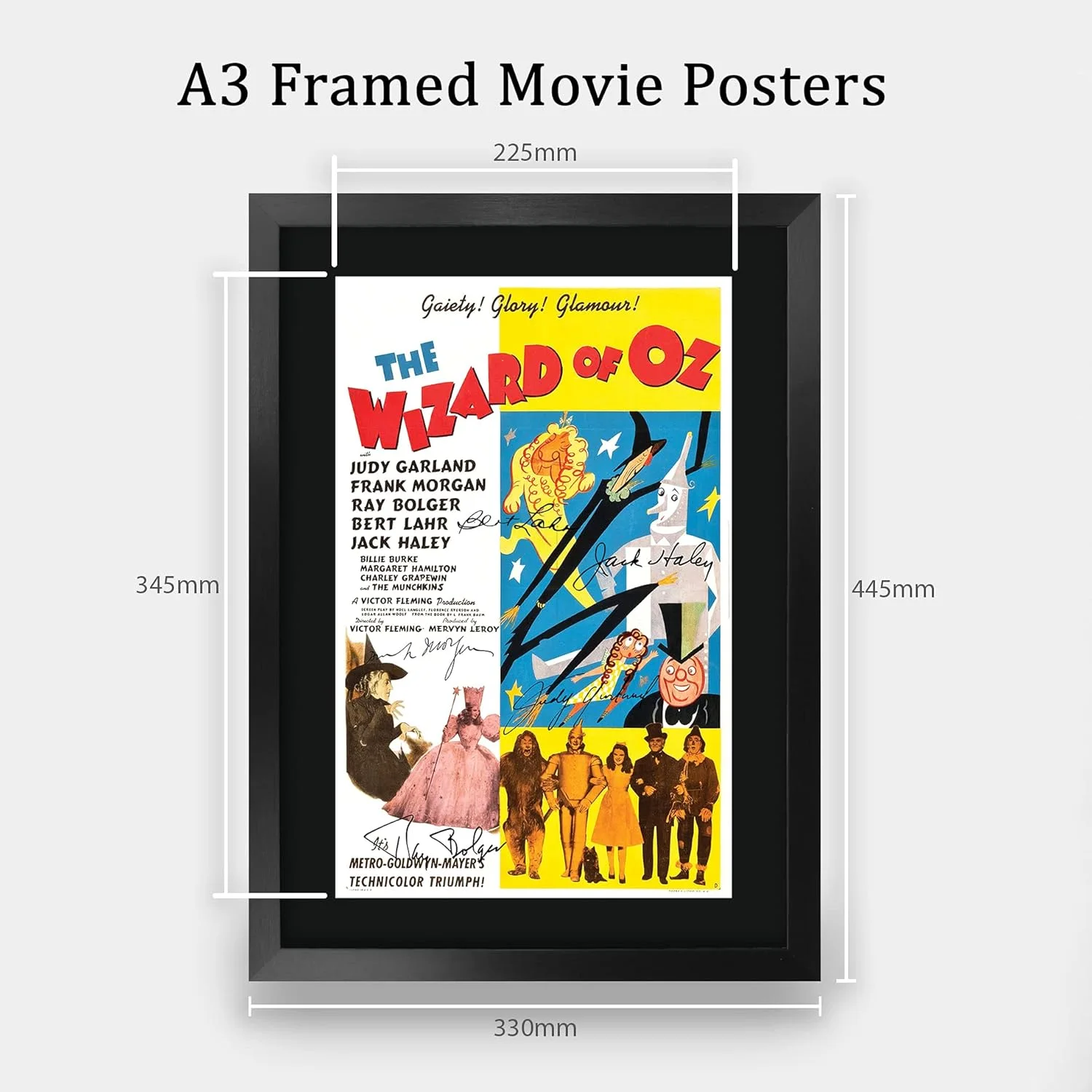 the Wizard of Oz Judy Garland Gifts Printed Signed Autograph Picture for Movie M, изображение 2