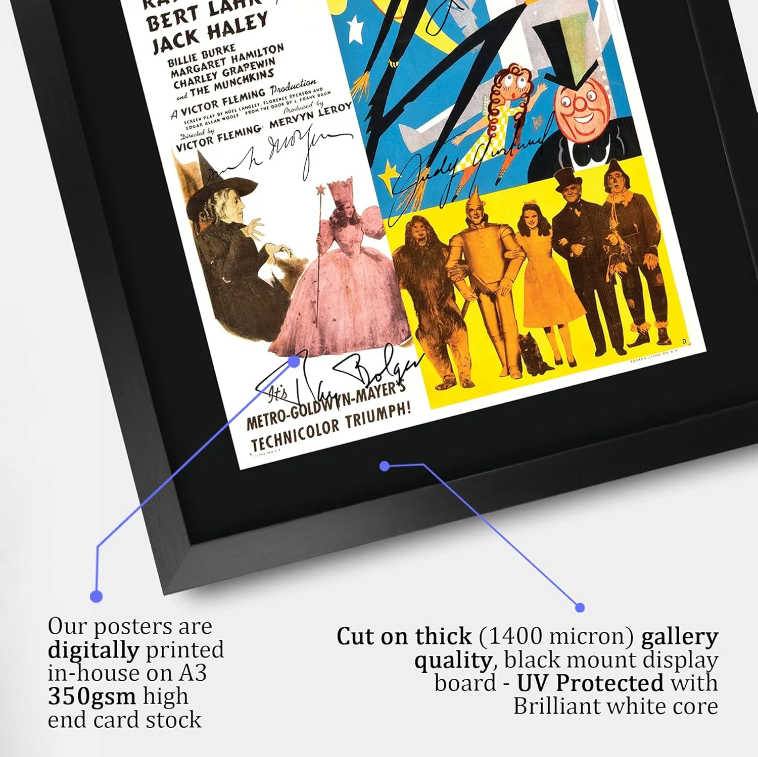 the Wizard of Oz Judy Garland Gifts Printed Signed Autograph Picture for Movie M, изображение 4