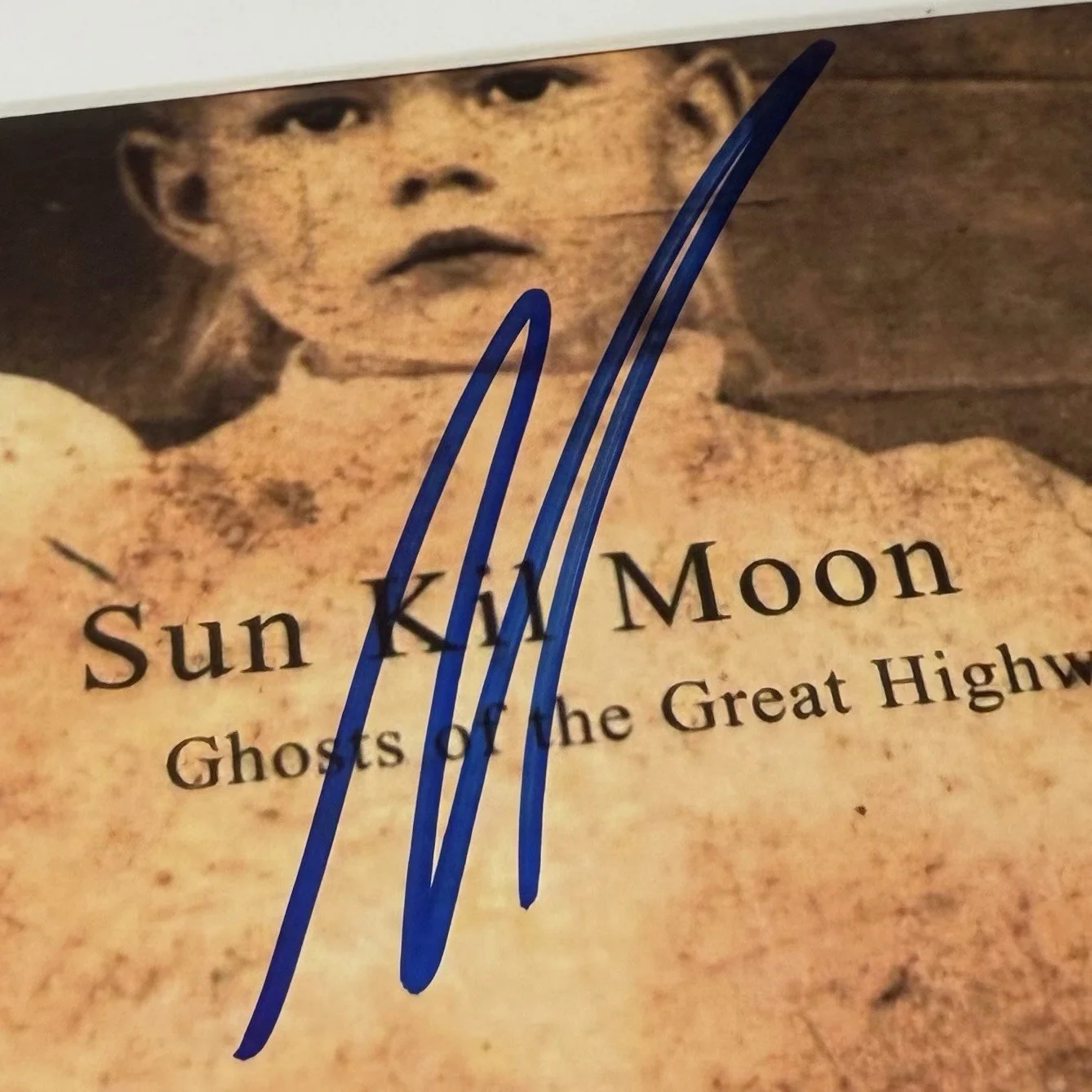 MARK KOZELEK SIGNED SUN KIL MOON GREAT HIGHWAY CD ALBUM AUTOGRAPH FRAMED PSA COA, image 3