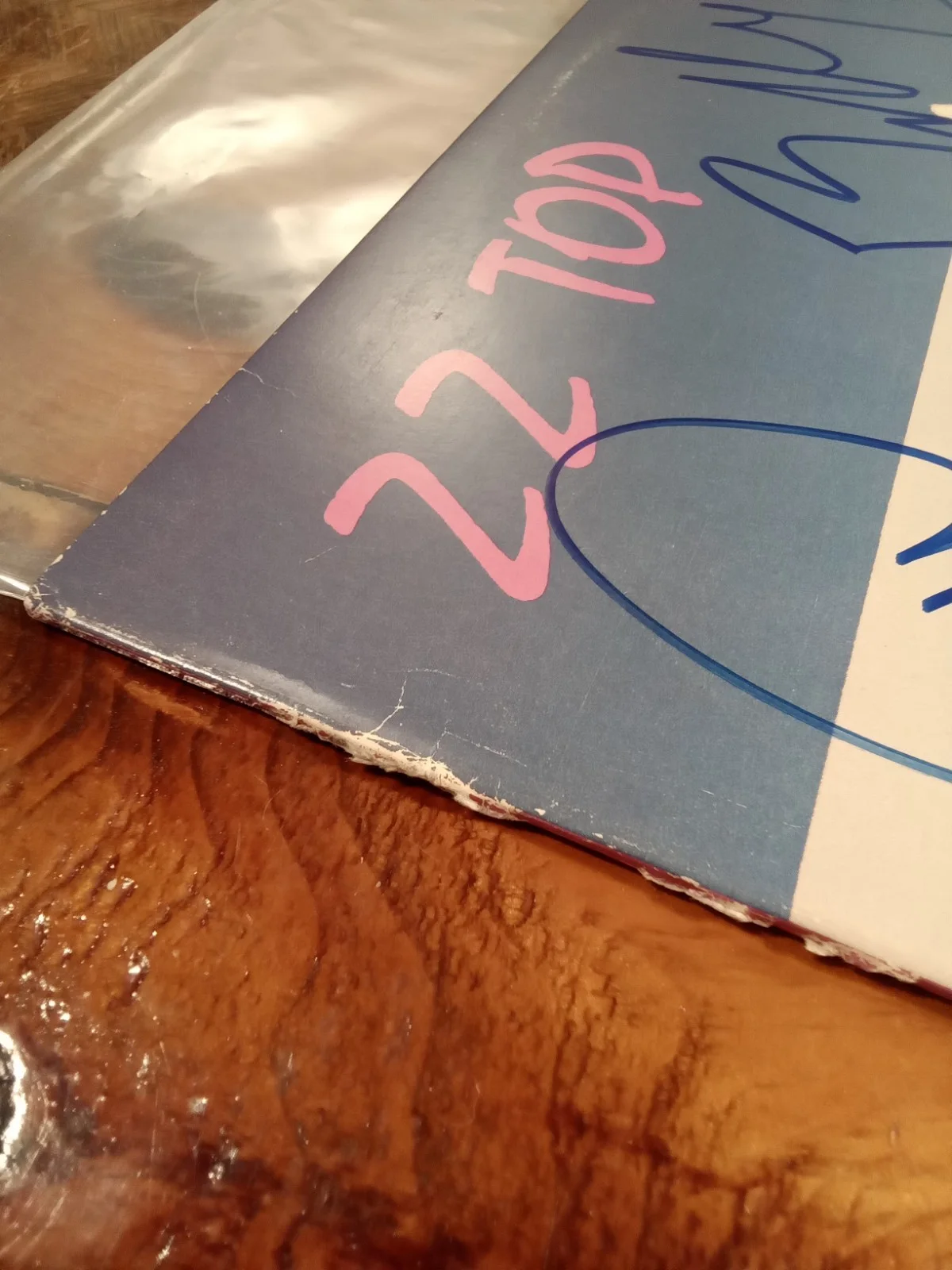 ZZ TOP SIGNED RECORD TITLED "EL LOCO" 3 MEMBERS RARE! VINTAGE!, изображение 2