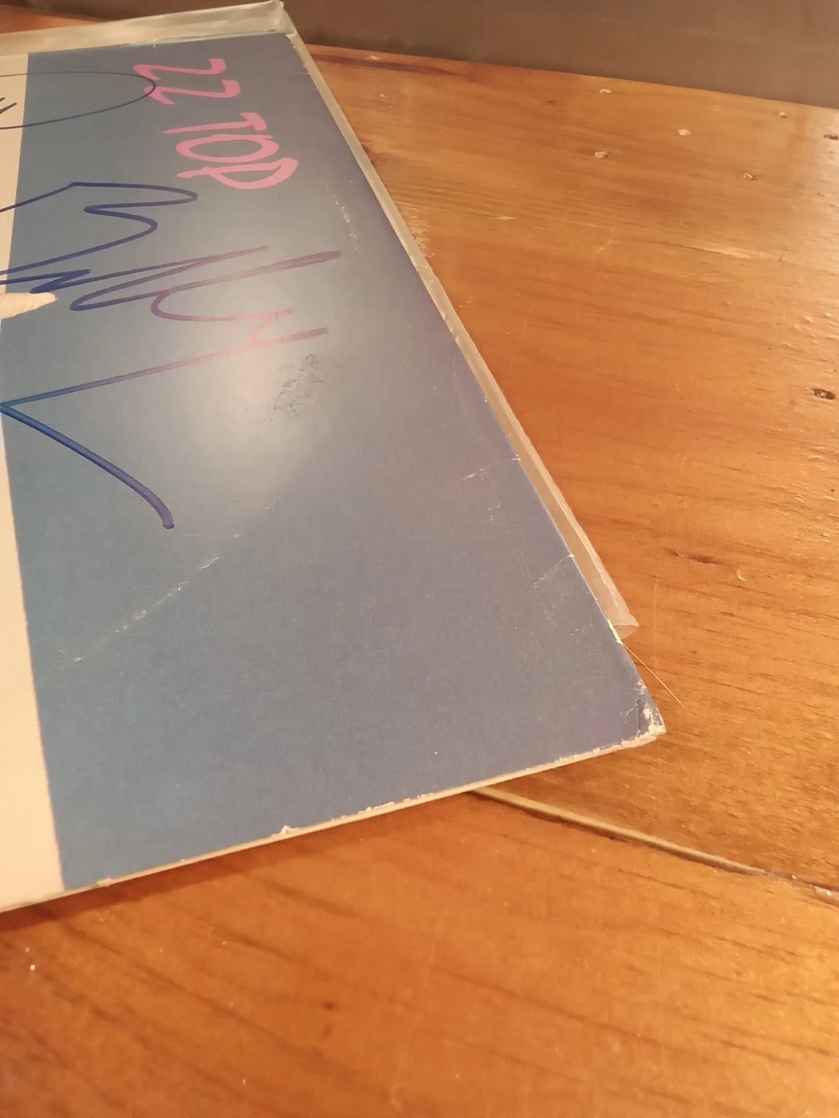 ZZ TOP SIGNED RECORD TITLED "EL LOCO" 3 MEMBERS RARE! VINTAGE!, изображение 5