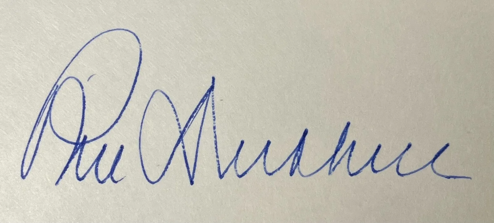 Phil Donahue — Phil Donahue SIGNED INDEX CARD Talk Show Host Media Personality JSA CERTIFIED, изображение 3