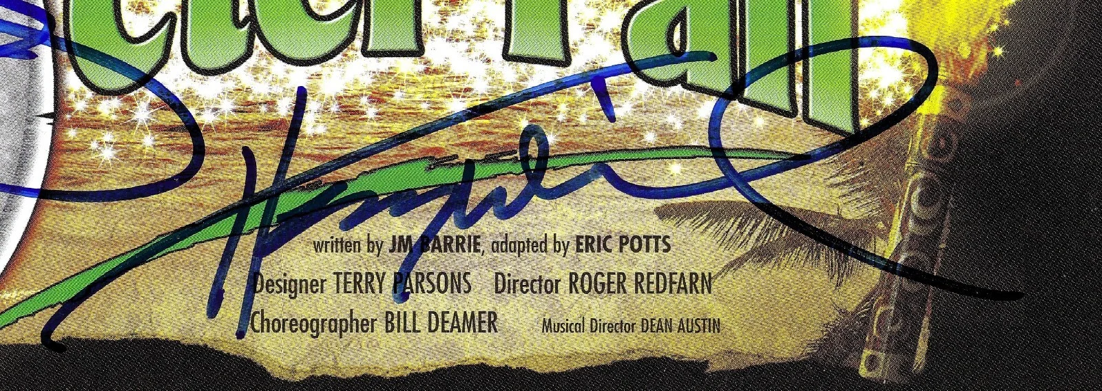 Kathleen Turner, henry winkler — 2 theater flyers HENRY WINKLER in PETER PAN & KATHLEEN TURNER in TALLULAH! COAs, изображение 5
