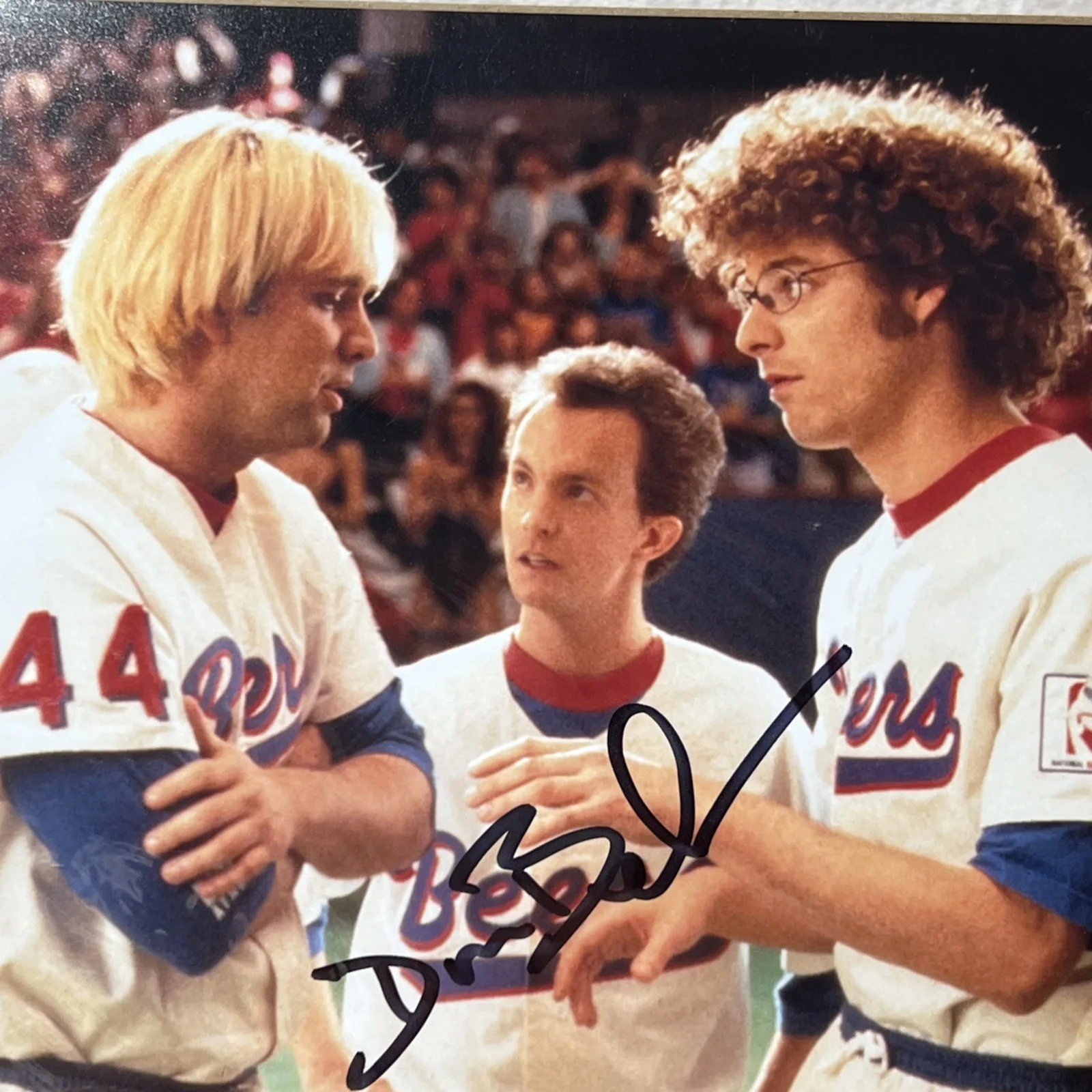 DIAN BACHAR signed 8x10 photo BASEketball Movie SQUEAK * COA * PROOF * Boom Box, изображение 2