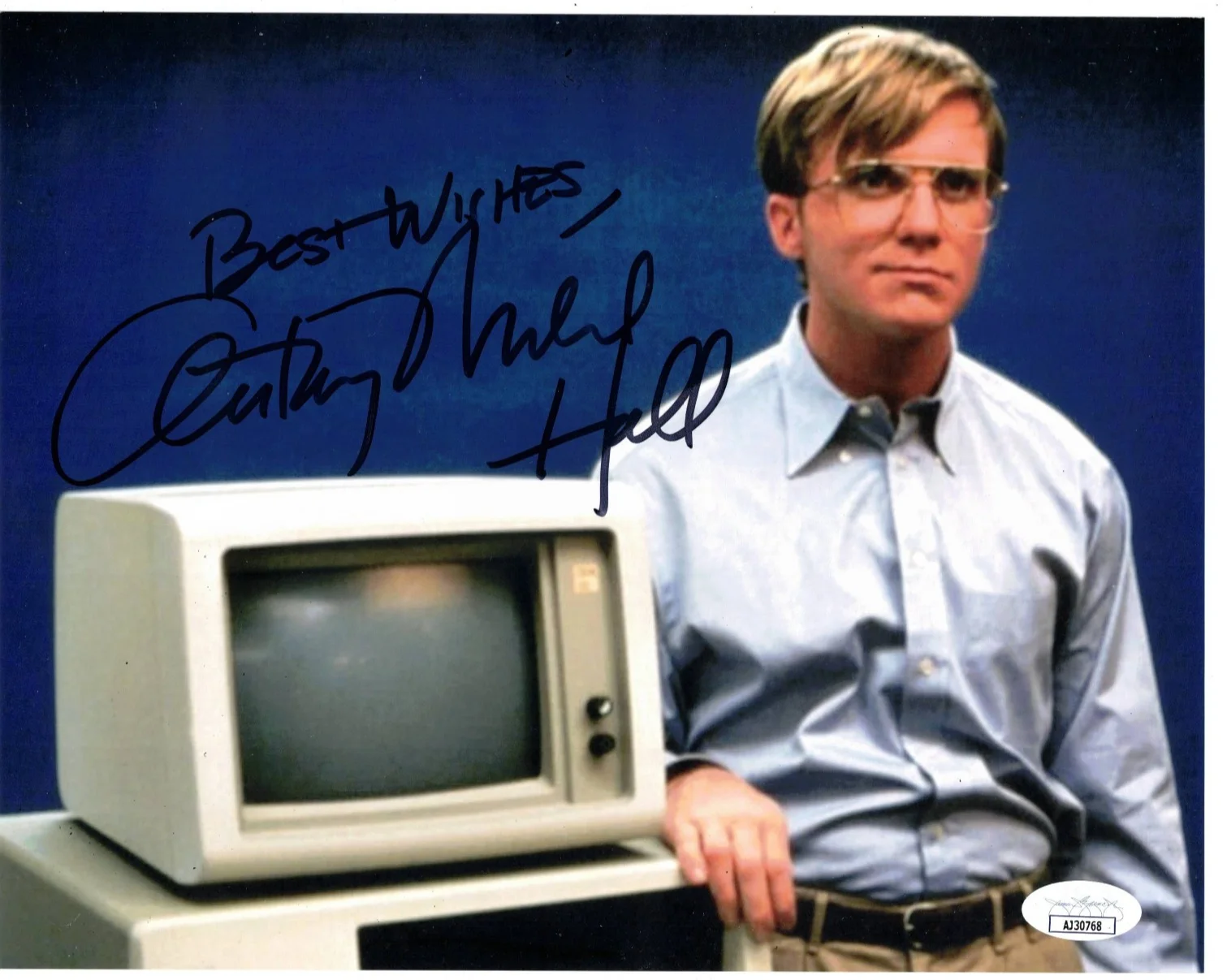 Anthony Michael Hall Signed 8x10 "Pirates of Silicon Valley" Photo Auto JSA COA, изображение 2