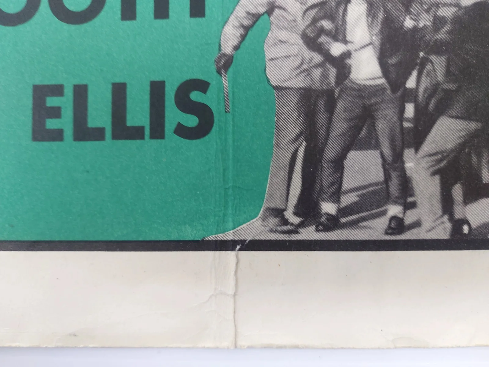 A DISTANT TRUMPET / THE HI-JACKERS ORIGINAL UK ABC CINEMA QUAD FILM POSTER 1966, изображение 4