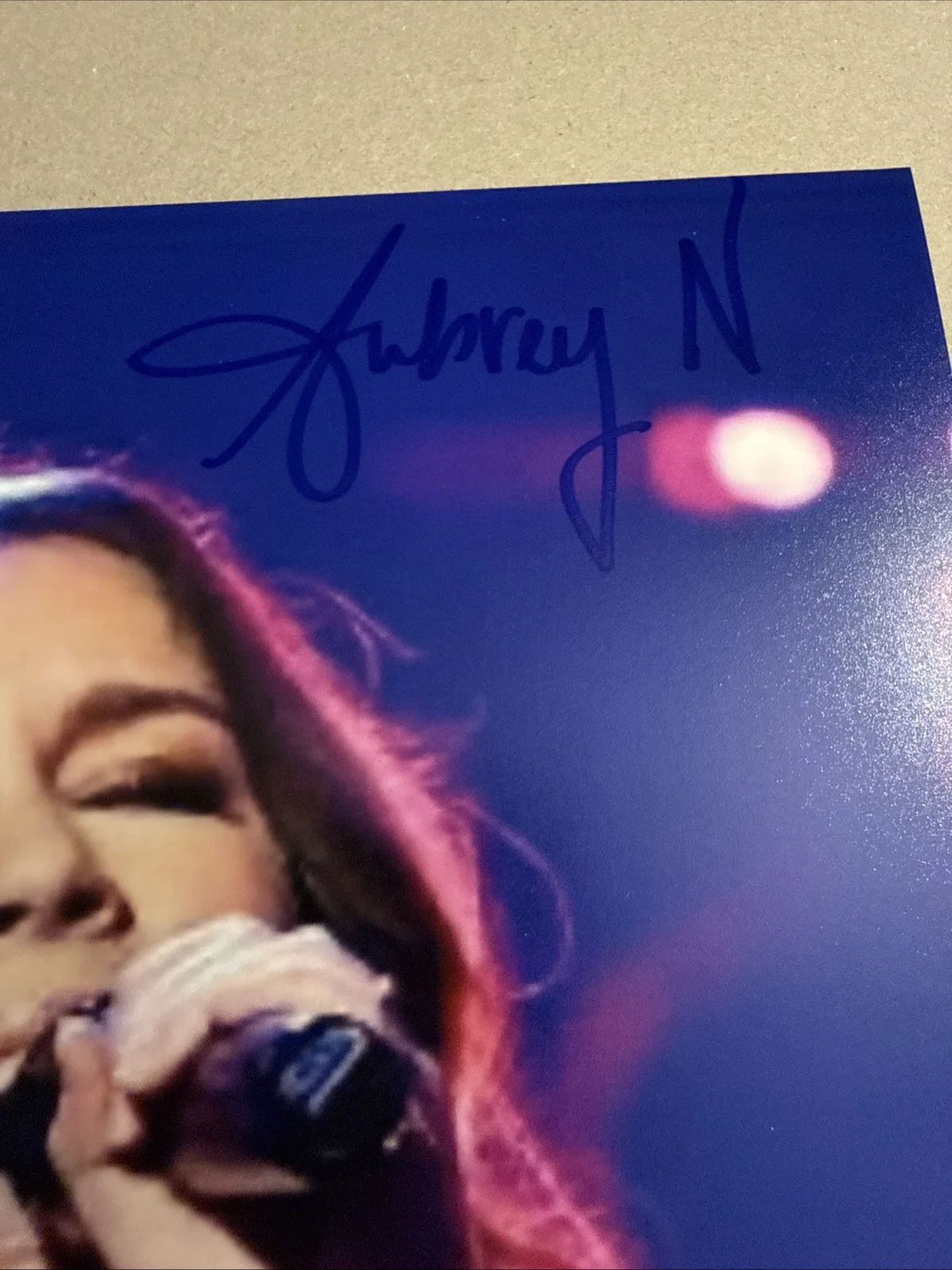The Voice Aubrey Nicole 8x10 Signed Photo, изображение 2