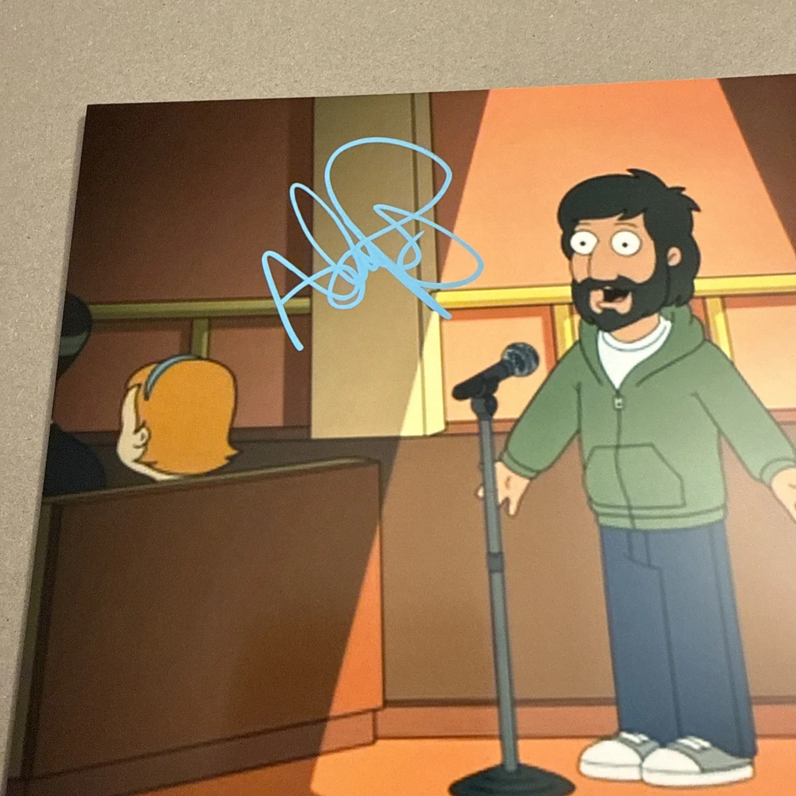 Adam Ray Autographed 8x10 Photo JSA Comedian Dr Phil impersonator, image 2