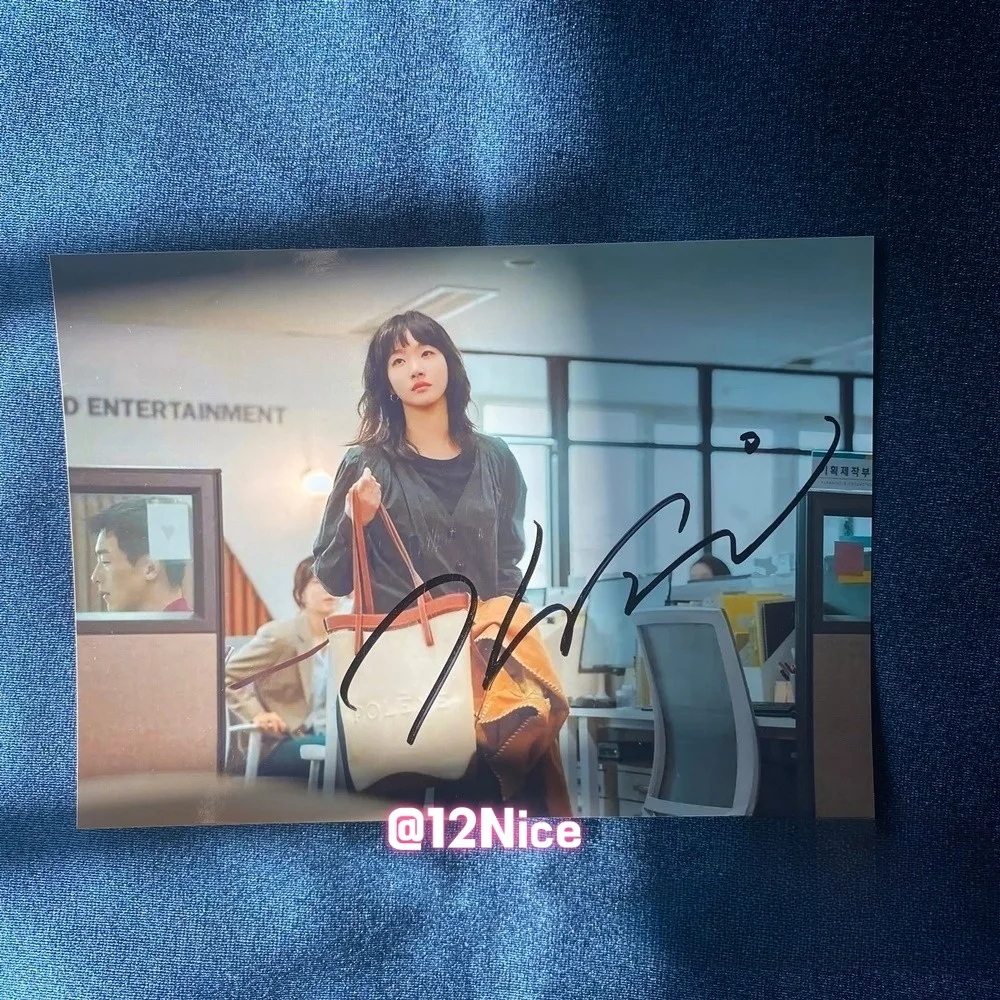 You and Everything Else Kim Go Eun Park Ji Hyun Autographed Photo 4*6 #NICE, изображение 4