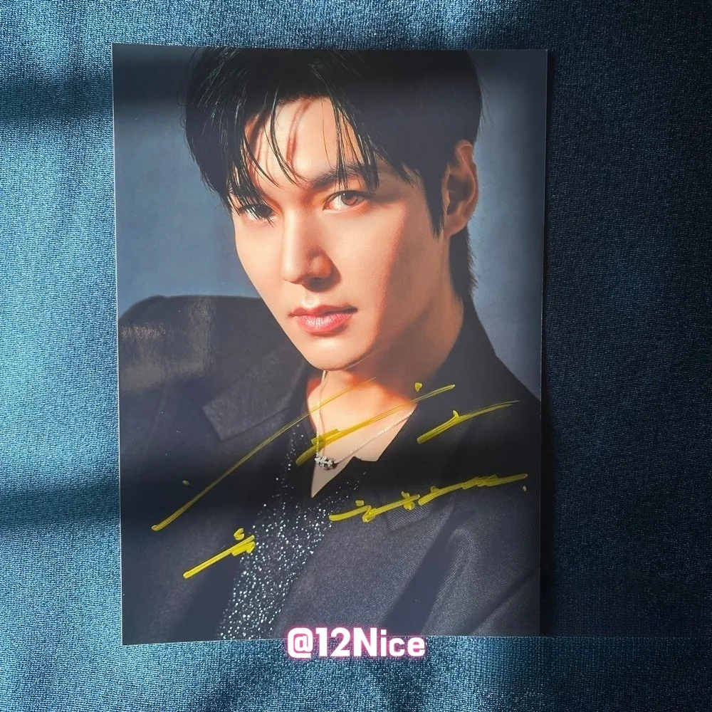LEE MINHO MinHo Autographed Signed Photo 4*6 COLLECTION K-POP 202512b #Nice, изображение 2
