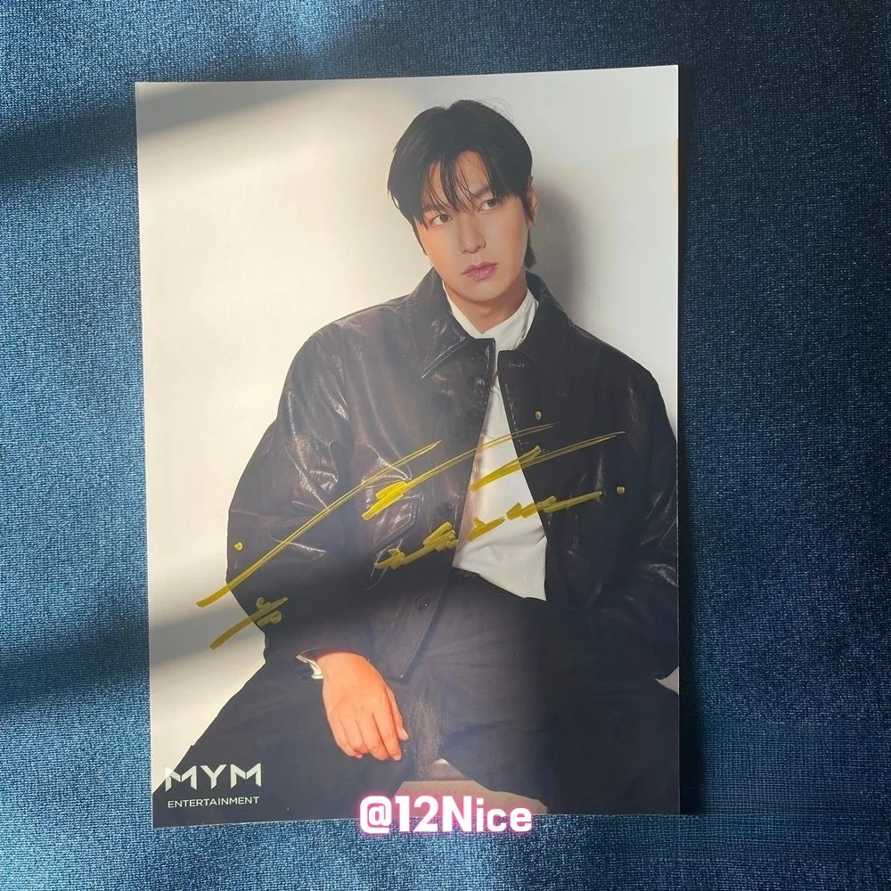 LEE MINHO MinHo Autographed Signed Photo 4*6 COLLECTION K-POP 202512b #Nice, изображение 4