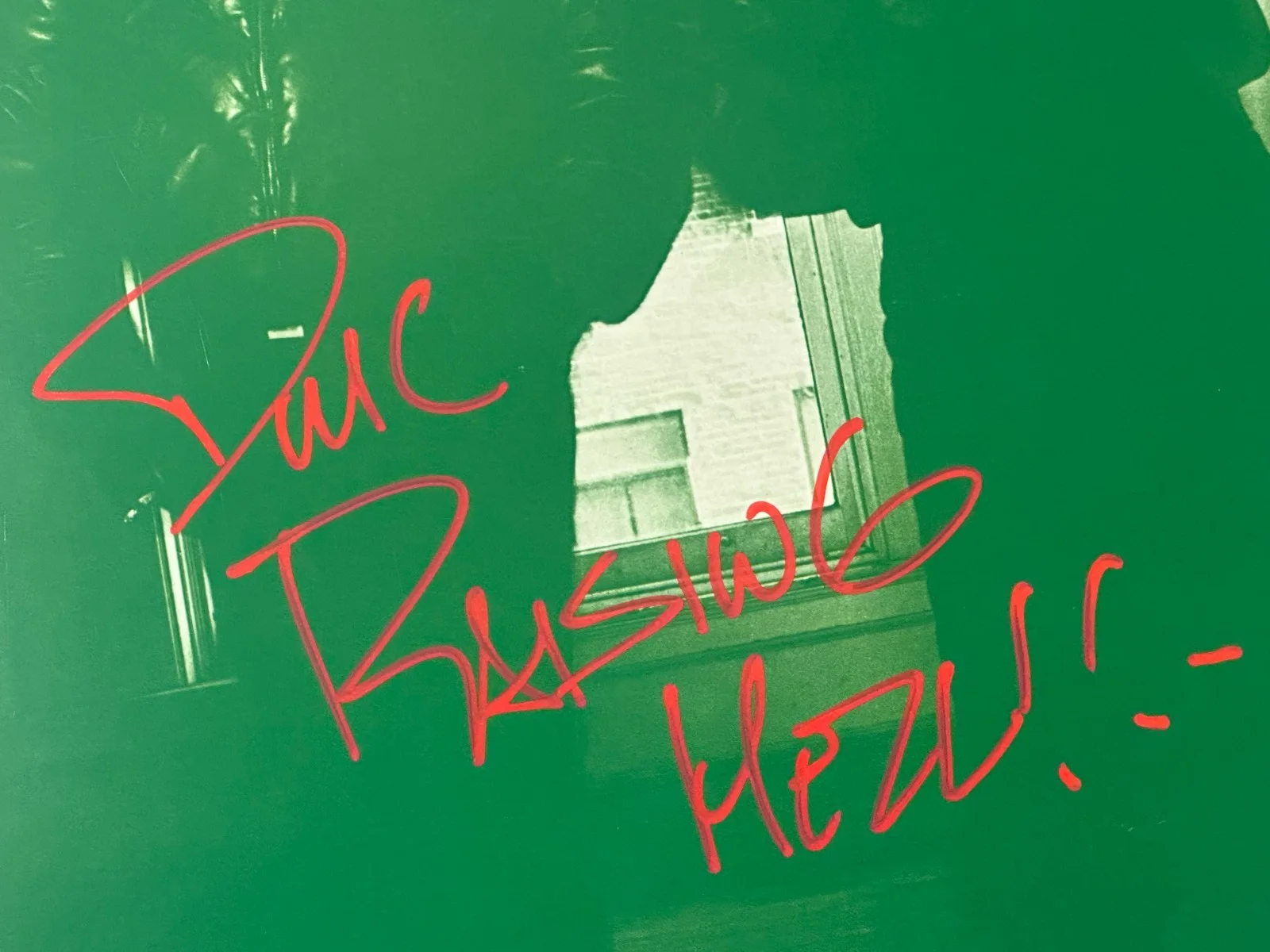 DMC Signed Raising Hell Vinyl - Inscribed "Raising Hell" - PSA COA - Photo Proof, image 3