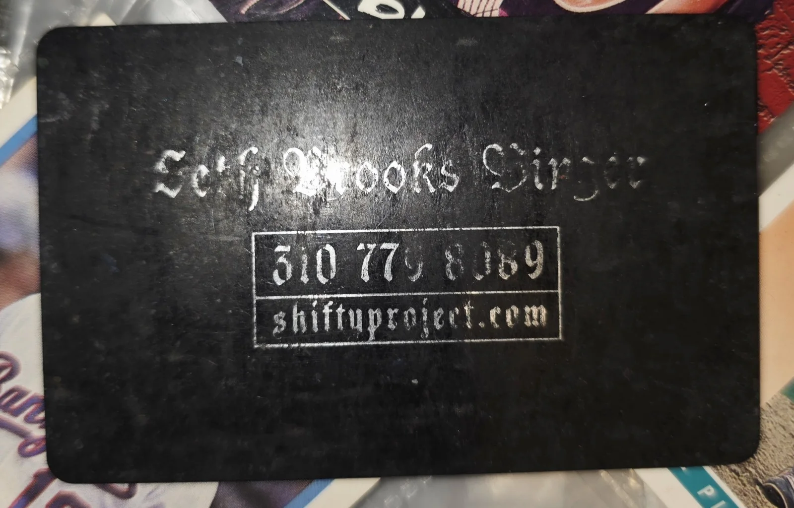 Shifty Shellshock Personal Business Card, image 2