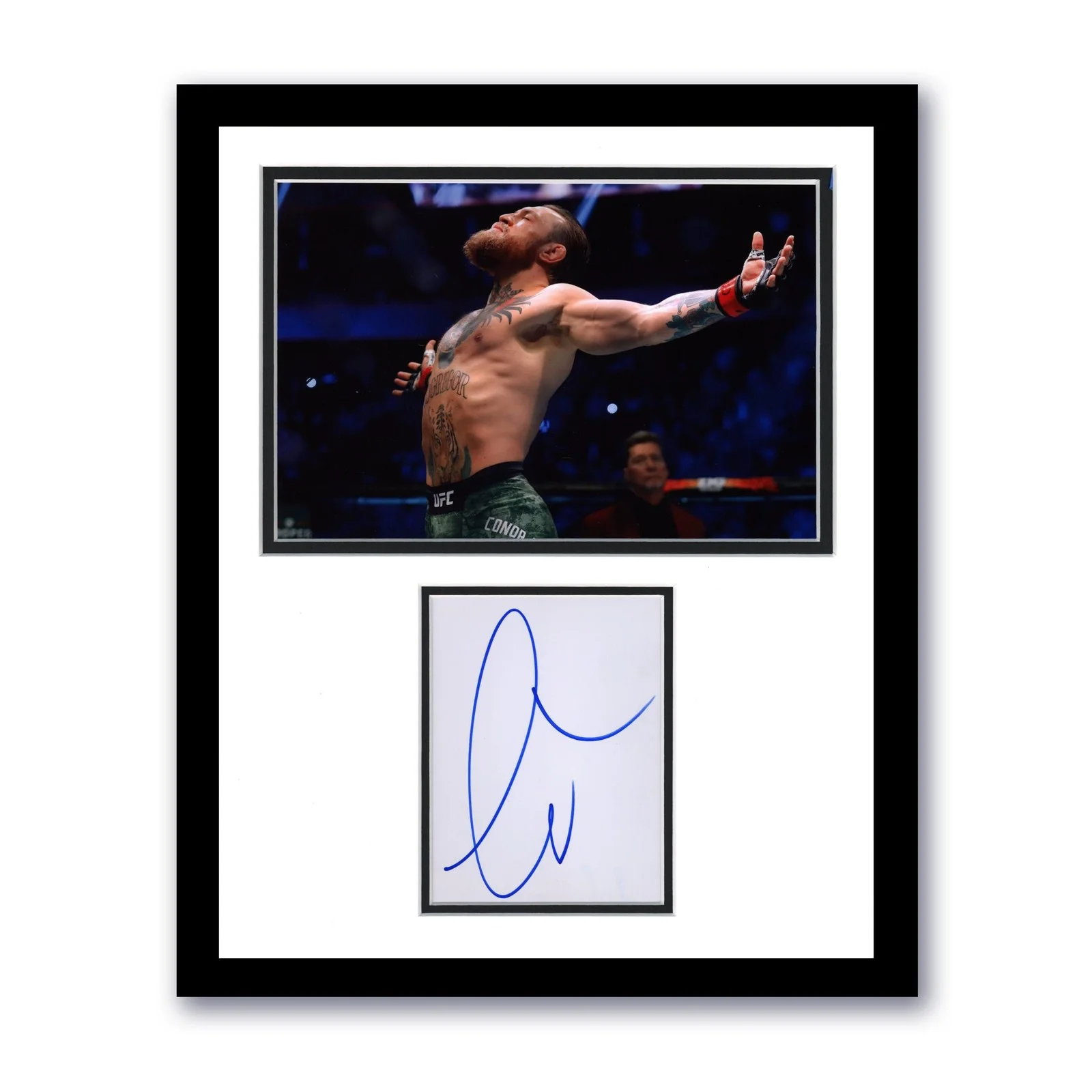 Conor McGregor — Conor McGregor "Notorious" AUTOGRAPH Signed UFC MMA Framed 11x14 Display ACOA