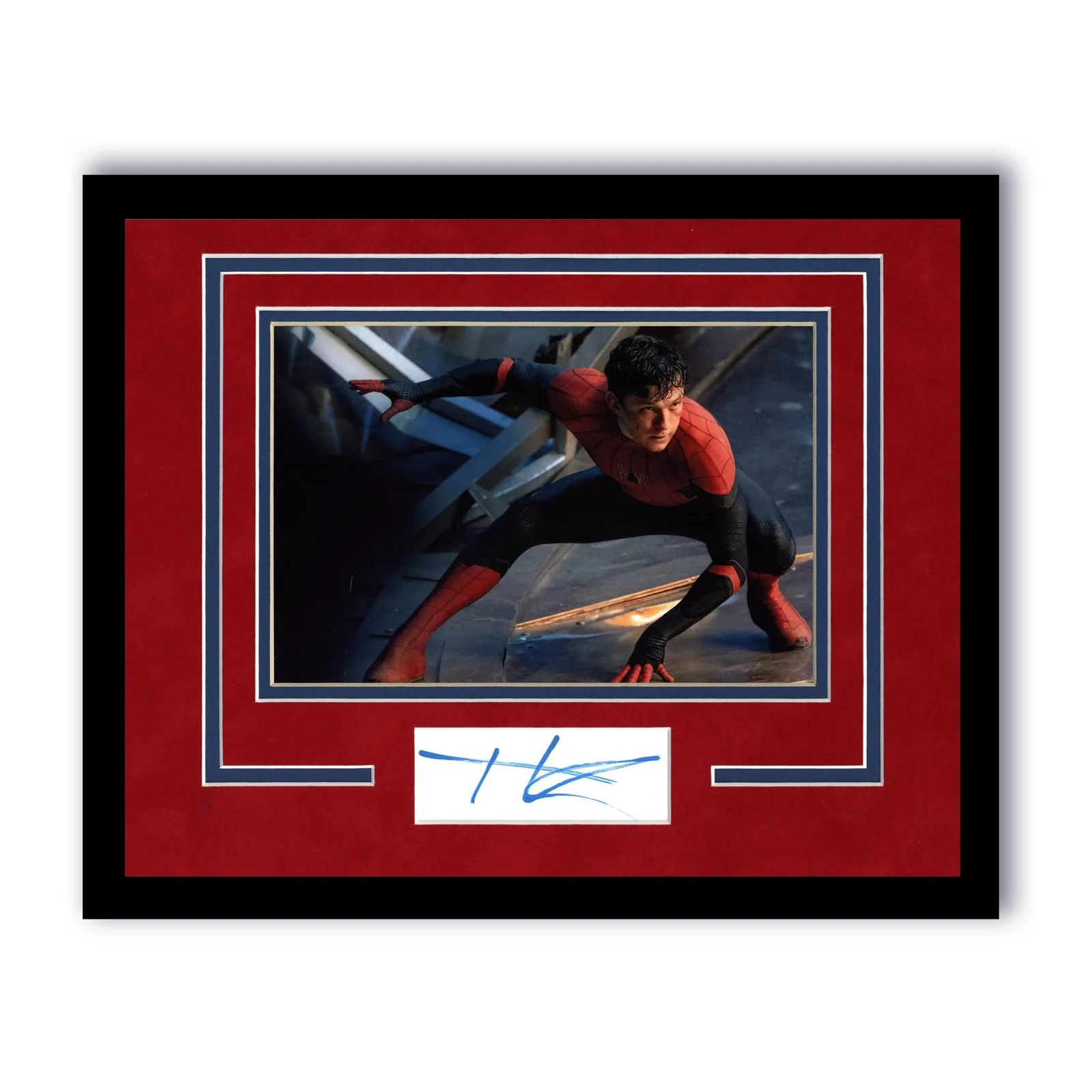 Tom Holland — Tom Holland "Spider-Man: No Way Home" AUTOGRAPH Signed Framed 11x14 Display ACOA