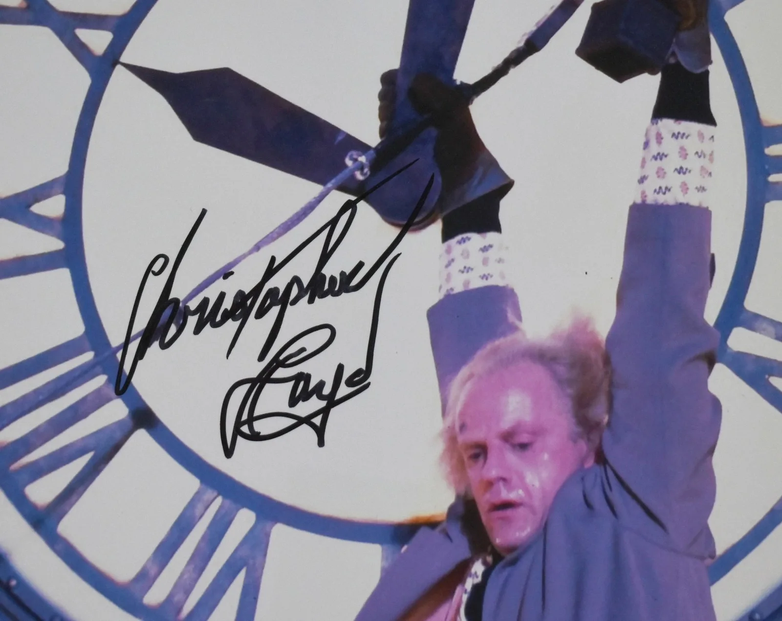 Christopher Lloyd — Christopher Lloyd Autographed 11x14 Dr. Emmett Brown Photo - JSA W *Black, изображение 2