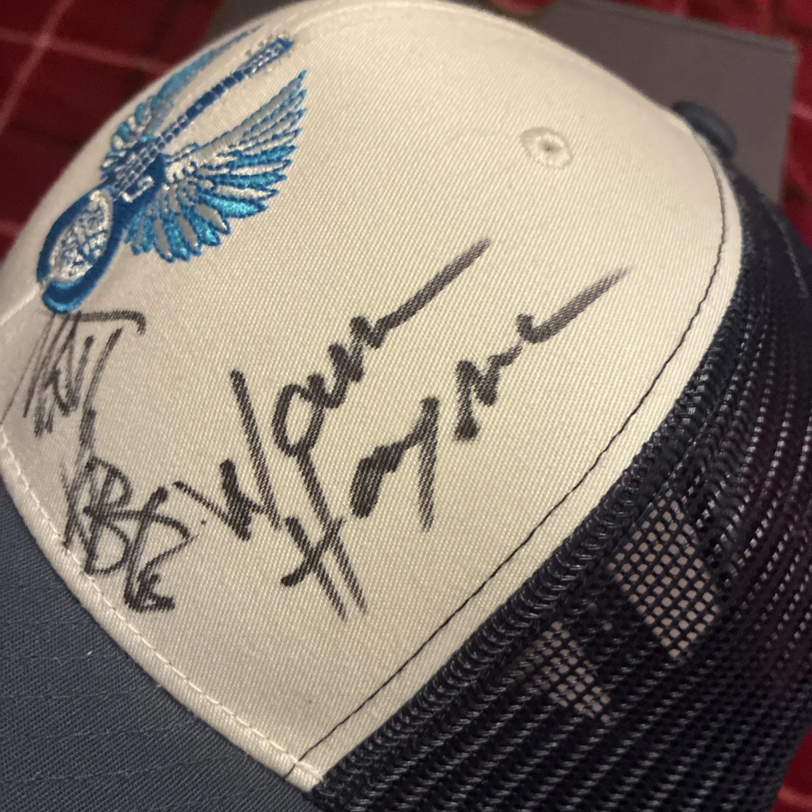 CHRISTMAS JAM 2018 hat from the merch table SIGNED by Gov’t Mule’s Warren Haynes, изображение 2