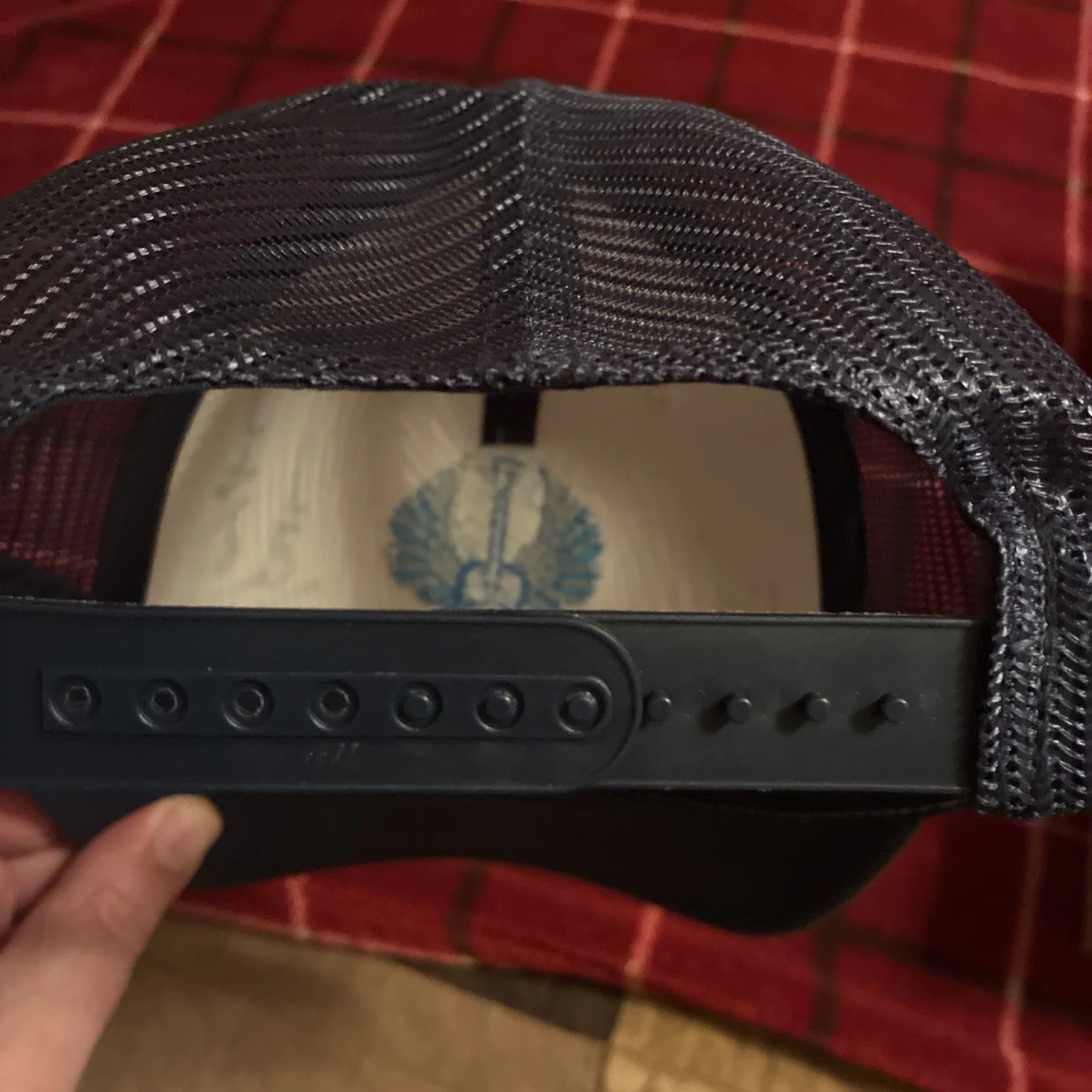 CHRISTMAS JAM 2018 hat from the merch table SIGNED by Gov’t Mule’s Warren Haynes, изображение 5
