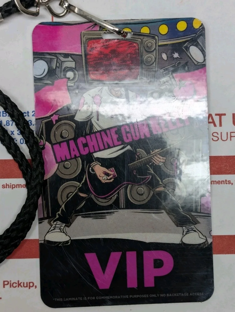 MACHINE GUN KELLY SIGNED MAINSTREAM SELLOUT CD W/ Vip Pass And Poker Chip LOOK!, image 4