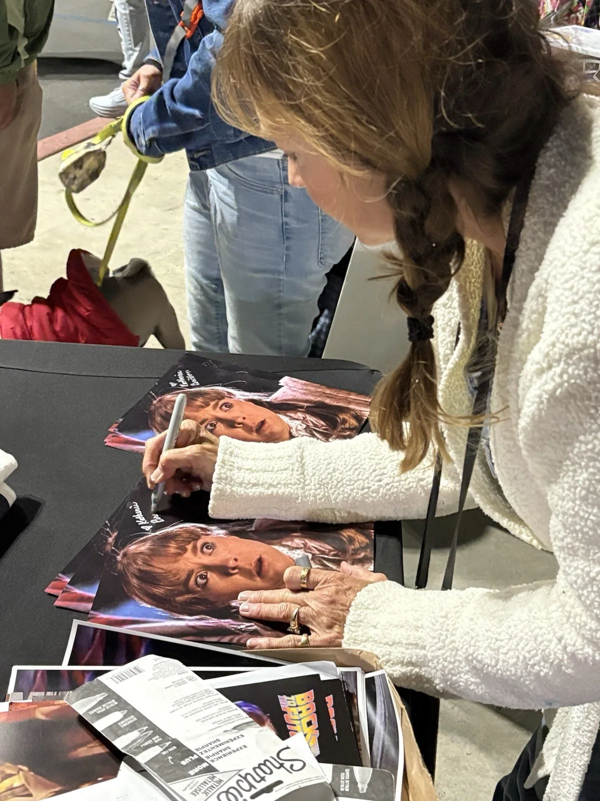 Katherine Britton — Katherine Britton 8x10 Autograph - BTTF Peabody Daughter - Back To The Future, изображение 2