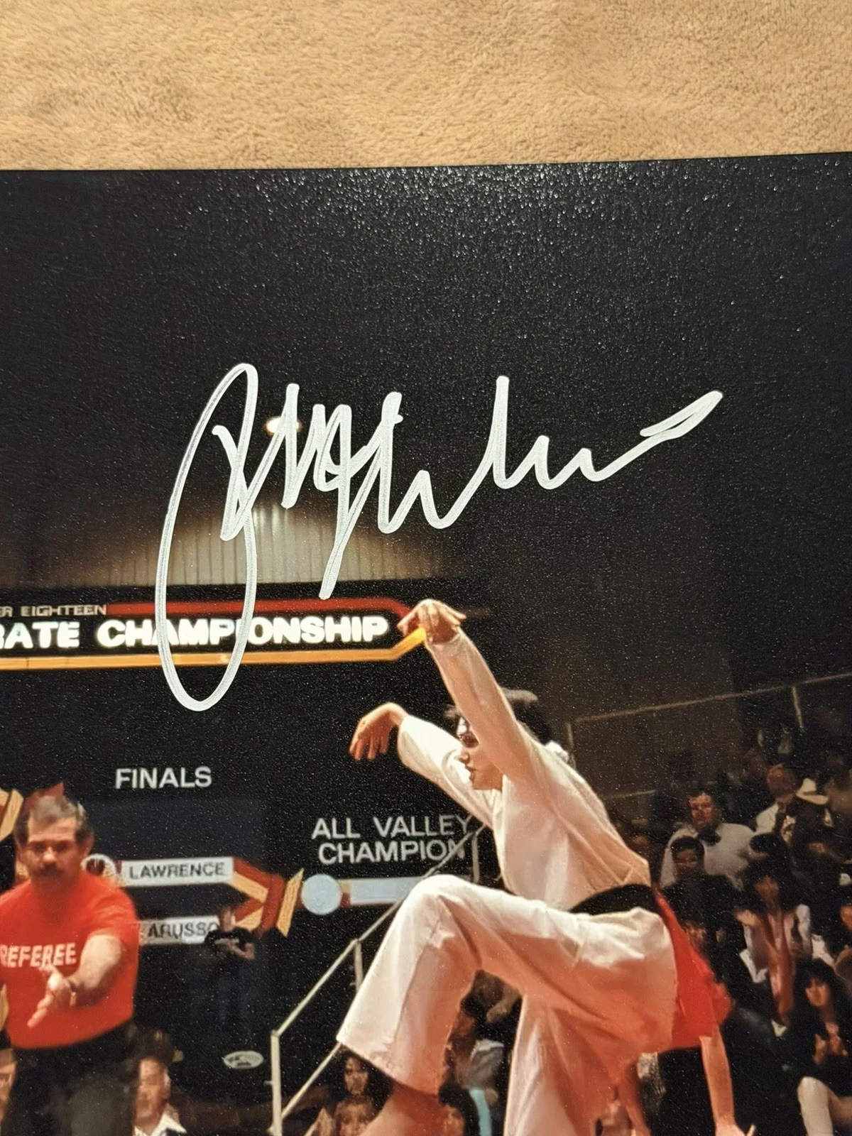 Ralph Macchio William Zabka Signed 11x14 Photo BAS Autograph Authentic Karate, image 3