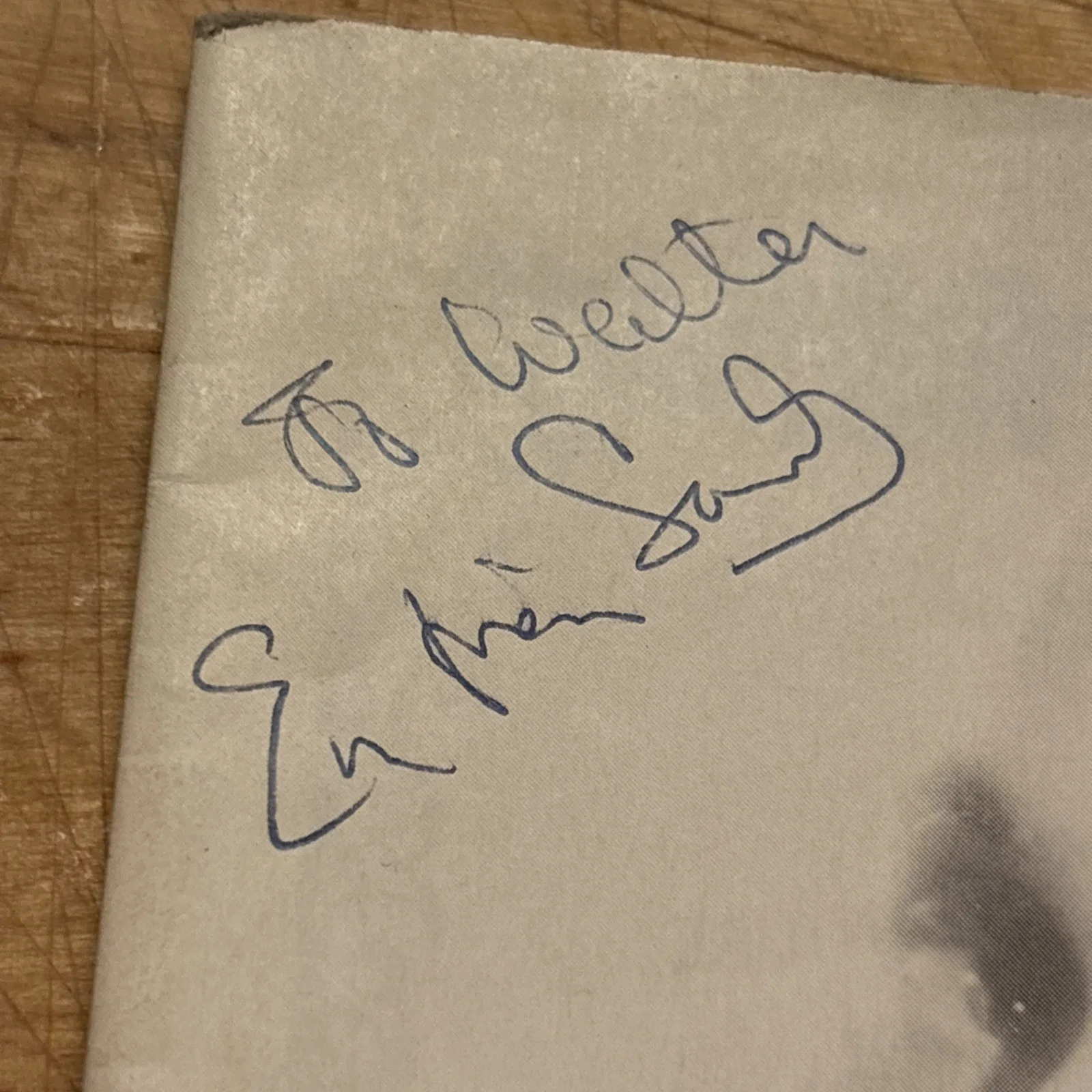 Eva Marie Saint — EVA MARIE SAINT Signed THE FATAL WEAKNESS Vintage PAPER MILL PLAYHOUSE Playbill!, image 2