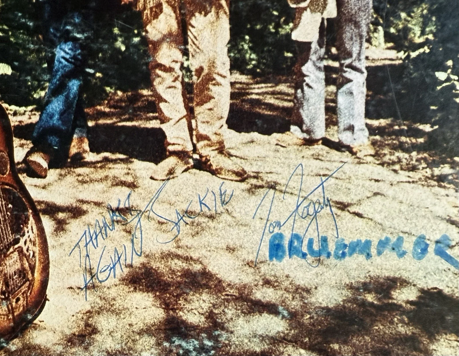 TOM FOGERTY - CCR - Signed / Autographed ‘Green River’ Album LP, изображение 2