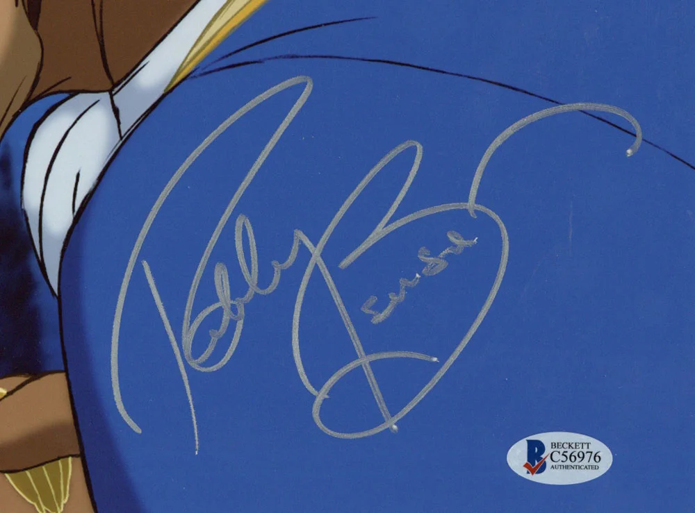 PAIGE O'HARA & ROBBY BENSON SIGNED 11x14 PHOTO BEAUTY AND THE BEAST BECKETT BAS, изображение 3