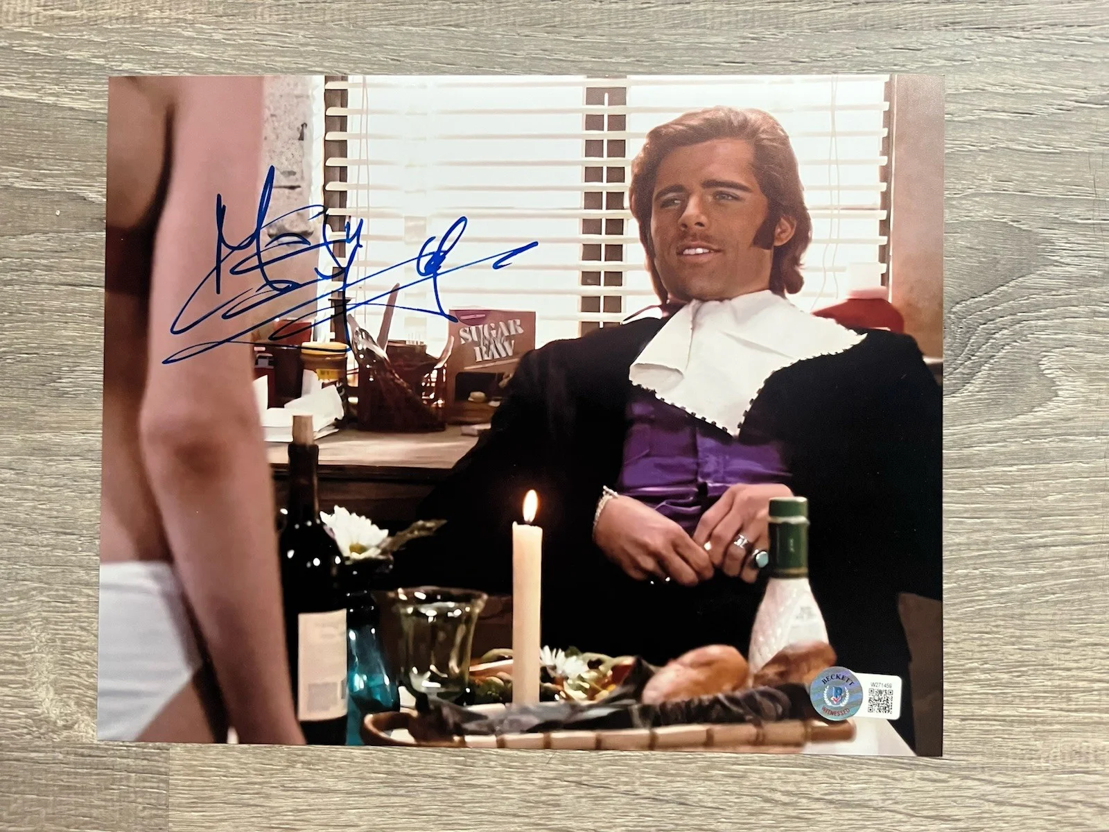 Maxwell Caulfield — Maxwell Caulfield Signed Rex Manning 8x10 Photo Beckett COA Empire Records, изображение 2