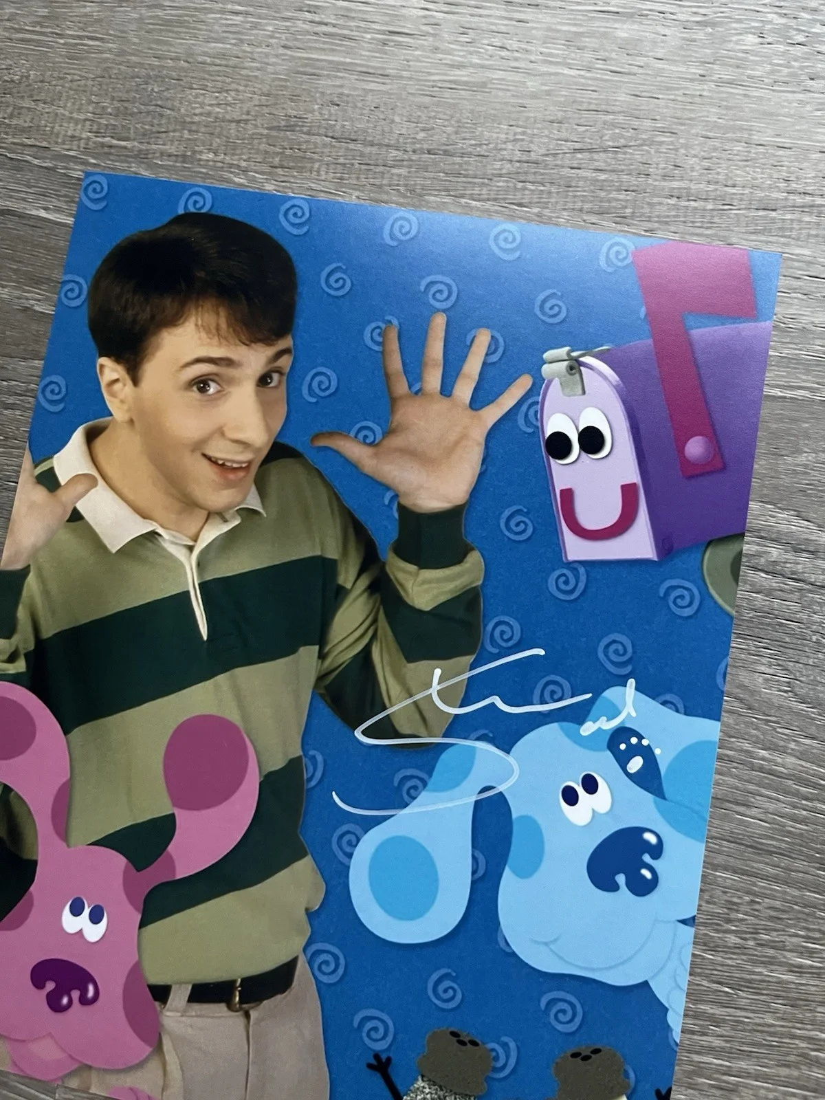 Steve Burns — Steve Burns Signed Blues Clues 8x10 Photo Beckett COA Nickelodeon, изображение 4