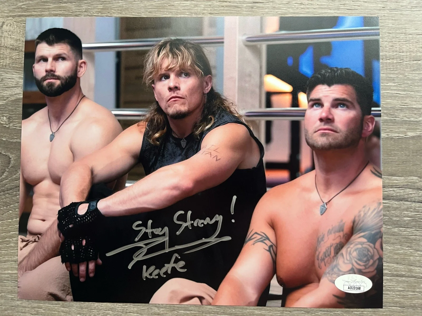 Tony Cavalero — Tony Cavalero Signed Righteous Gemstones 8x10 Photo JSA COA Keefe HBO MAX, изображение 2