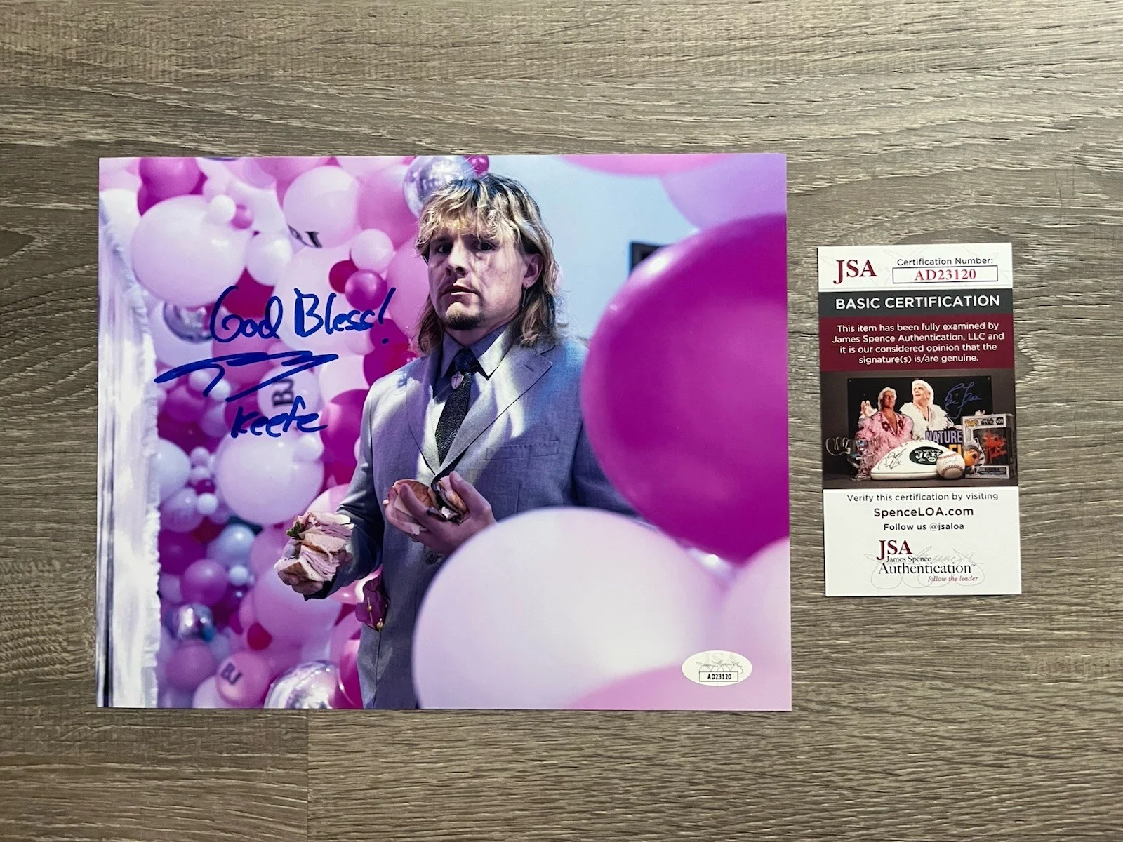 Tony Cavalero — Tony Cavalero Signed Righteous Gemstones 8x10 Photo JSA COA Keefe HBO MAX