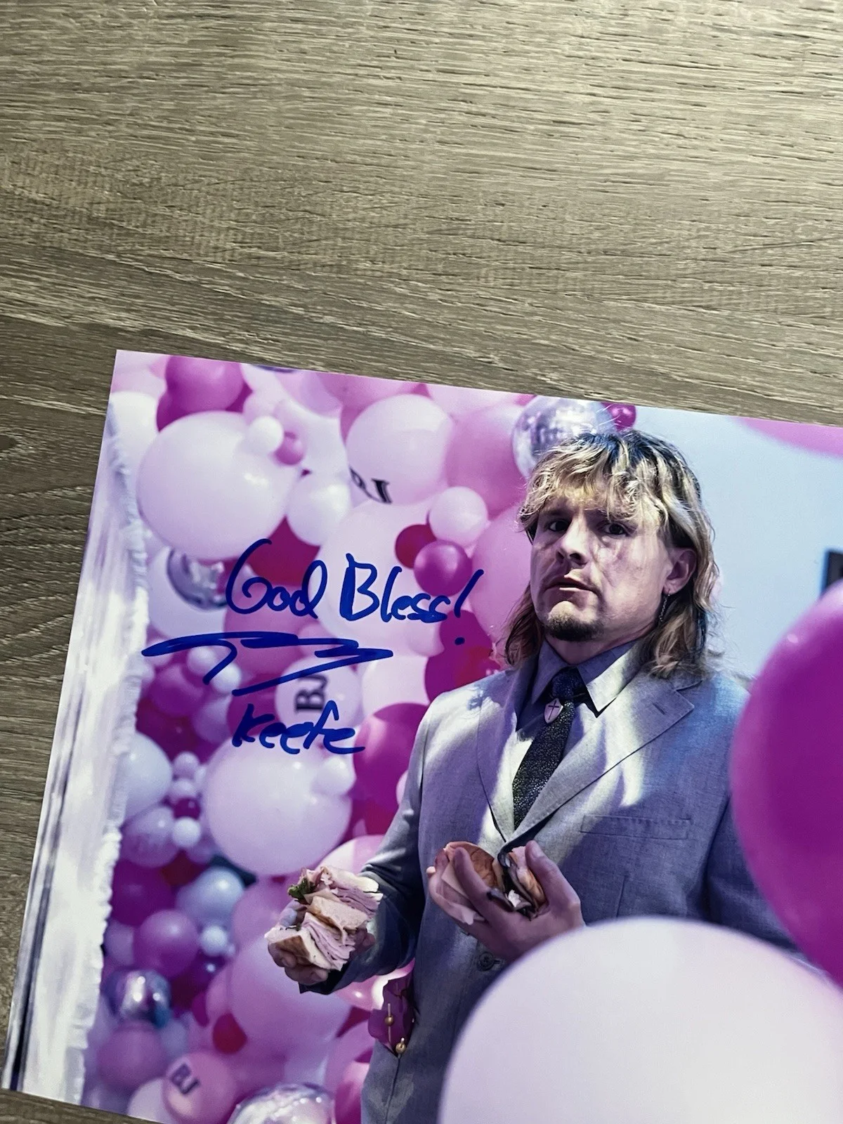 Tony Cavalero — Tony Cavalero Signed Righteous Gemstones 8x10 Photo JSA COA Keefe HBO MAX, изображение 4