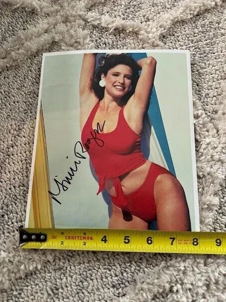 Mimi Rogers — Someone to Watch Over Me Movie Mimi Rogers Signed Autograph Photo Size 8" x 10", изображение 3