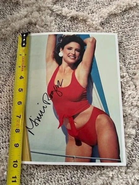 Mimi Rogers — Someone to Watch Over Me Movie Mimi Rogers Signed Autograph Photo Size 8" x 10", изображение 4