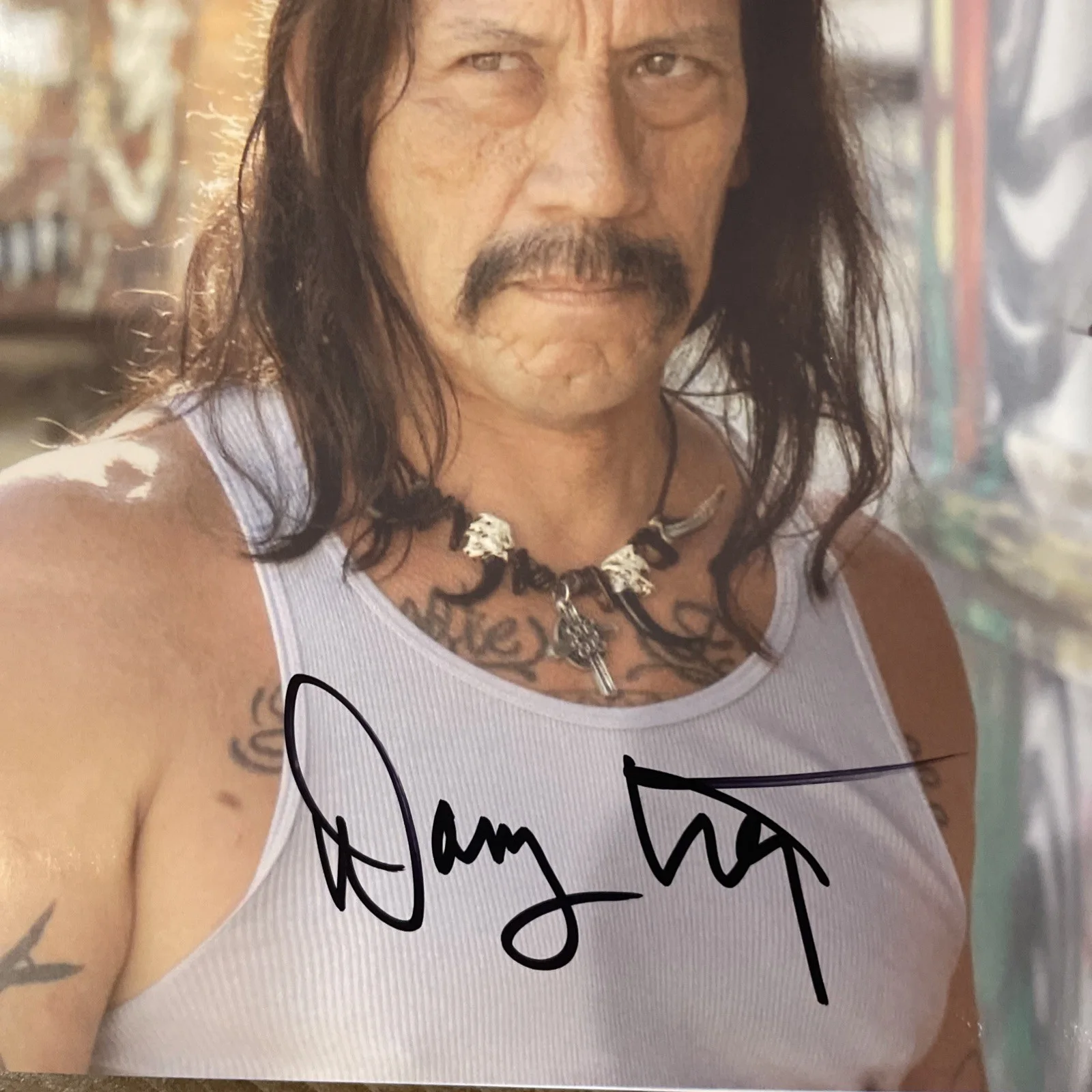 Danny Trejo — Danny Trejo Signed 8x10 Photo Machete Autographed No COA, изображение 2