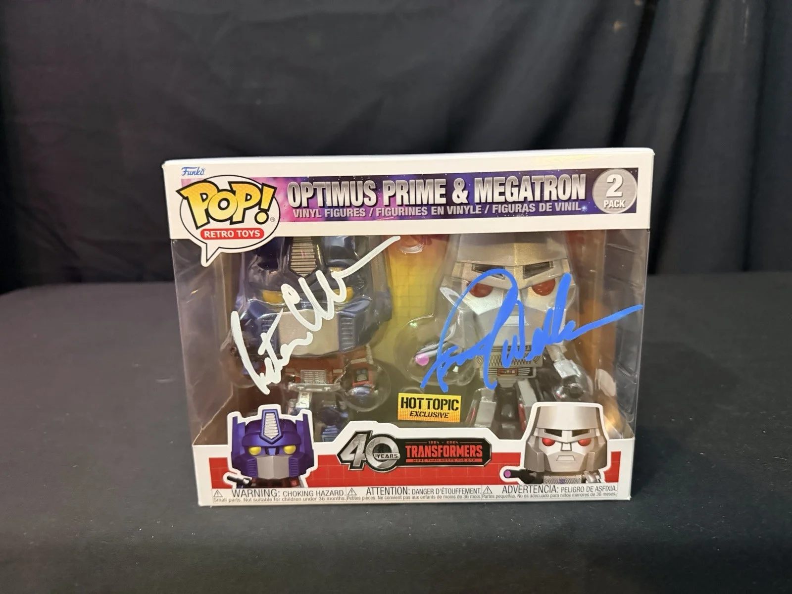 Peter Cullen Frank, Welker, Michael Bay Megan Fox — TRANSFORMERS 9 FUNKO POP SET SIGNED CULLEN WELKER FOX BAY FOX NELSON JSA Beckett, image 2