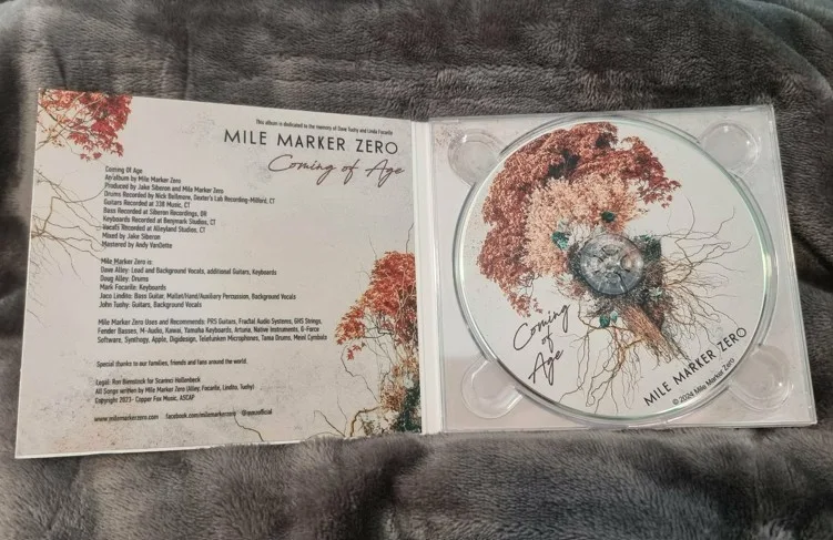 *Signed* MILE MARKER ZERO - 'Coming of Age' [CD, 2024], image 3