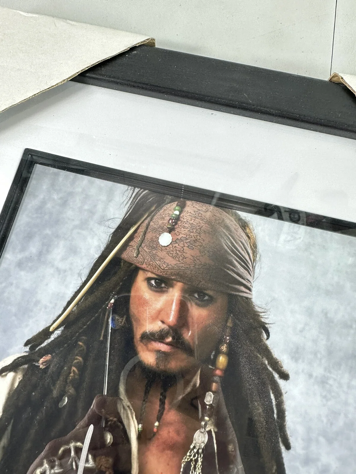 Johnny Depp — Johnny Depp Autographed Signed 13x16 Photo Pirates Of The Caribbean Framed, изображение 3