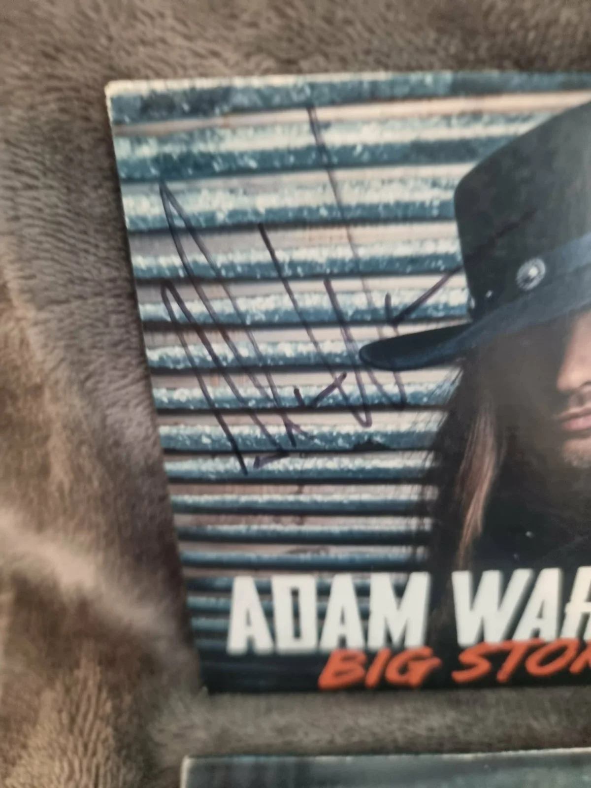 *Signed* ADAM WARNER - 'Big Storm' [CD, 2019], image 2