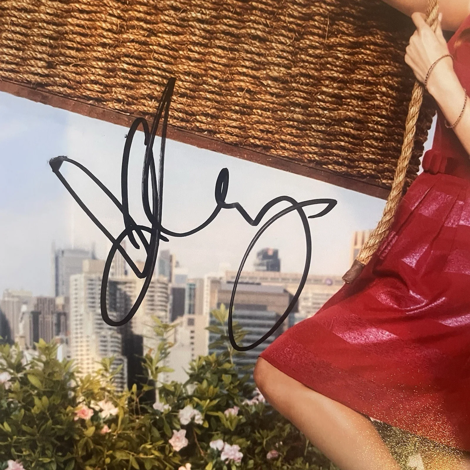 Debby Ryan Signed 12x18 Jessie Poster Photo JSA COA Autographed, изображение 2