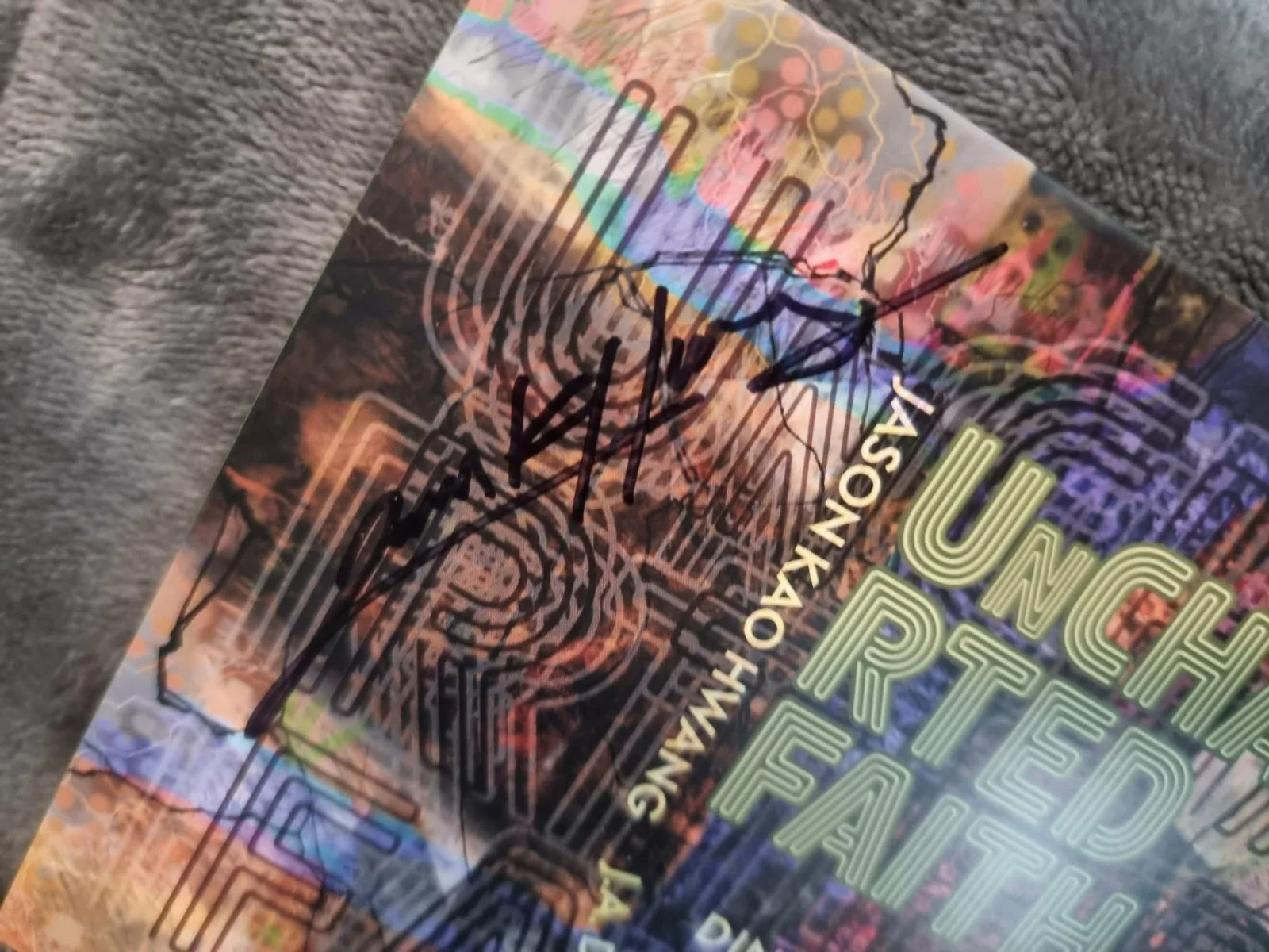 *Signed* JASON KAO HWANG & J.A. DEANE - 'Uncharted Faith' [CD, 2022], image 2