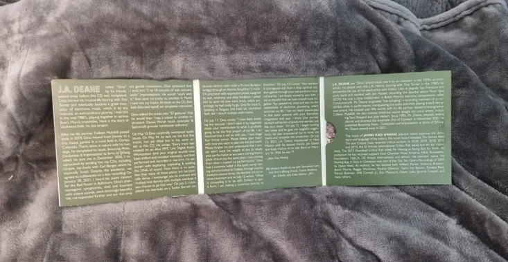 *Signed* JASON KAO HWANG & J.A. DEANE - 'Uncharted Faith' [CD, 2022], image 4
