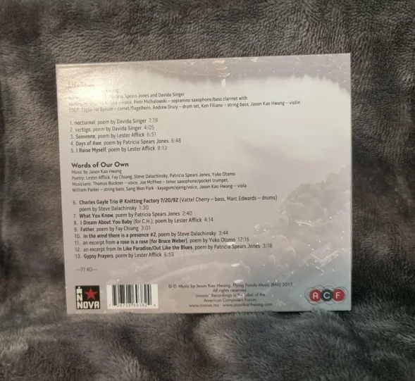 *Signed* JASON KAO HWANG - 'Voice' [CD, 2016], image 4