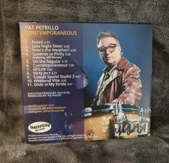 *Signed* PAT PETRILLO - 'Contemporaneous' [CD, 2025], image 3