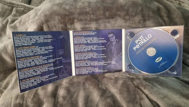 *Signed* PAT PETRILLO - 'Contemporaneous' [CD, 2025], image 4
