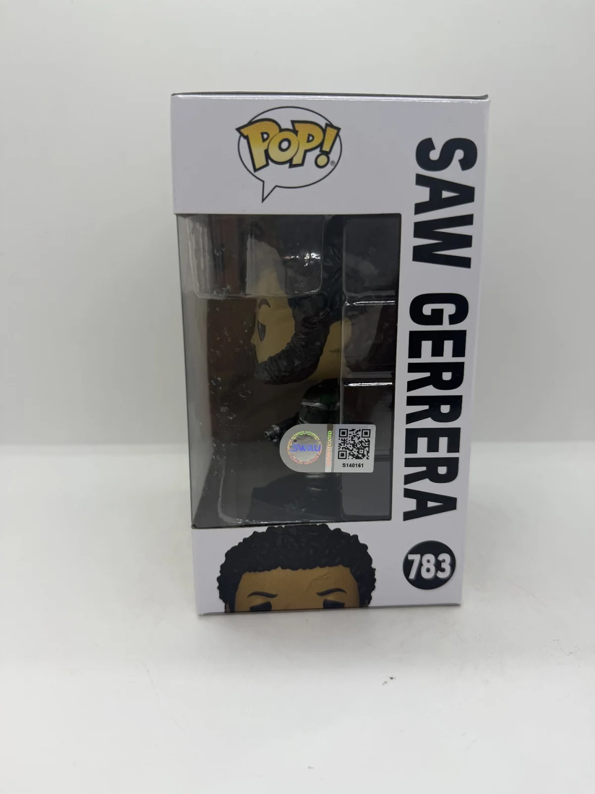 forest whitaker — Forest Whitaker Signed Star Wars Rogue One Saw Gerrera Funko Pop #783 SWAU, изображение 2